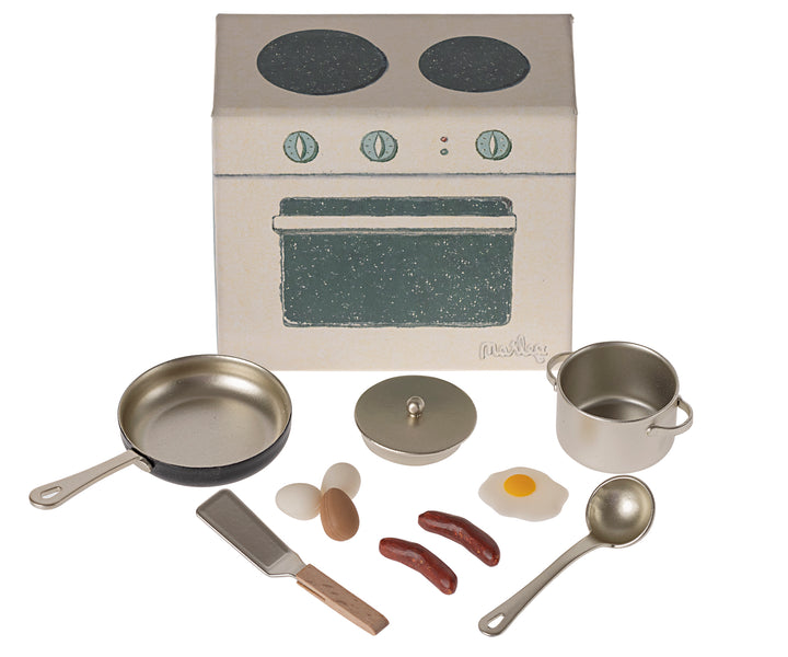 Maileg Miniature Mouse Cooking Set
