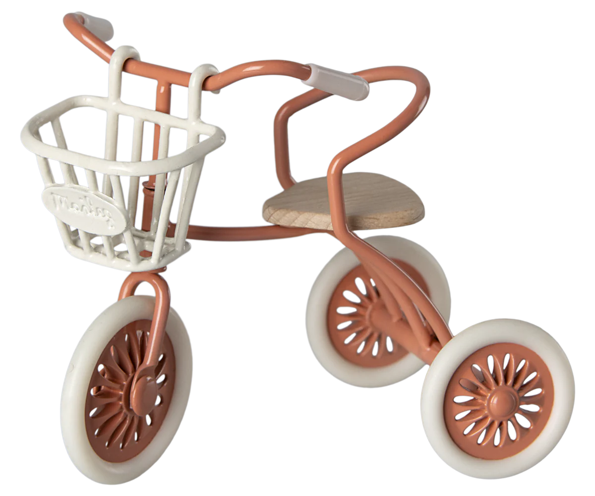 Maileg Miniature Mouse Tricycle Basket