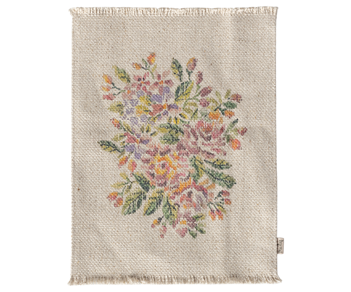 Maileg Miniature Mouse Flower Rug – Large