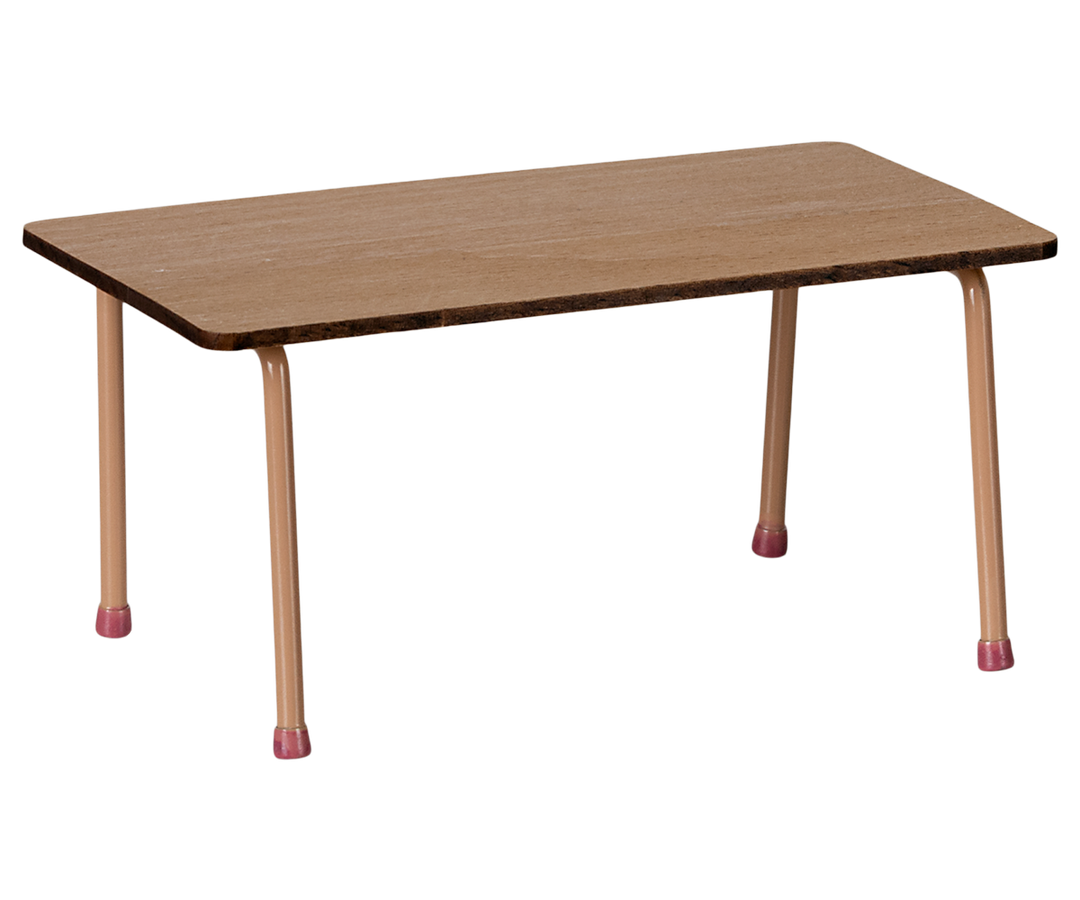 Maileg Miniature Mouse Table &amp; chair Set – Dark Powder