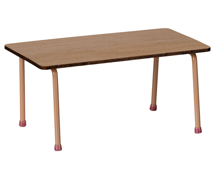 Maileg Miniature Mouse Table &amp; chair Set – Dark Powder