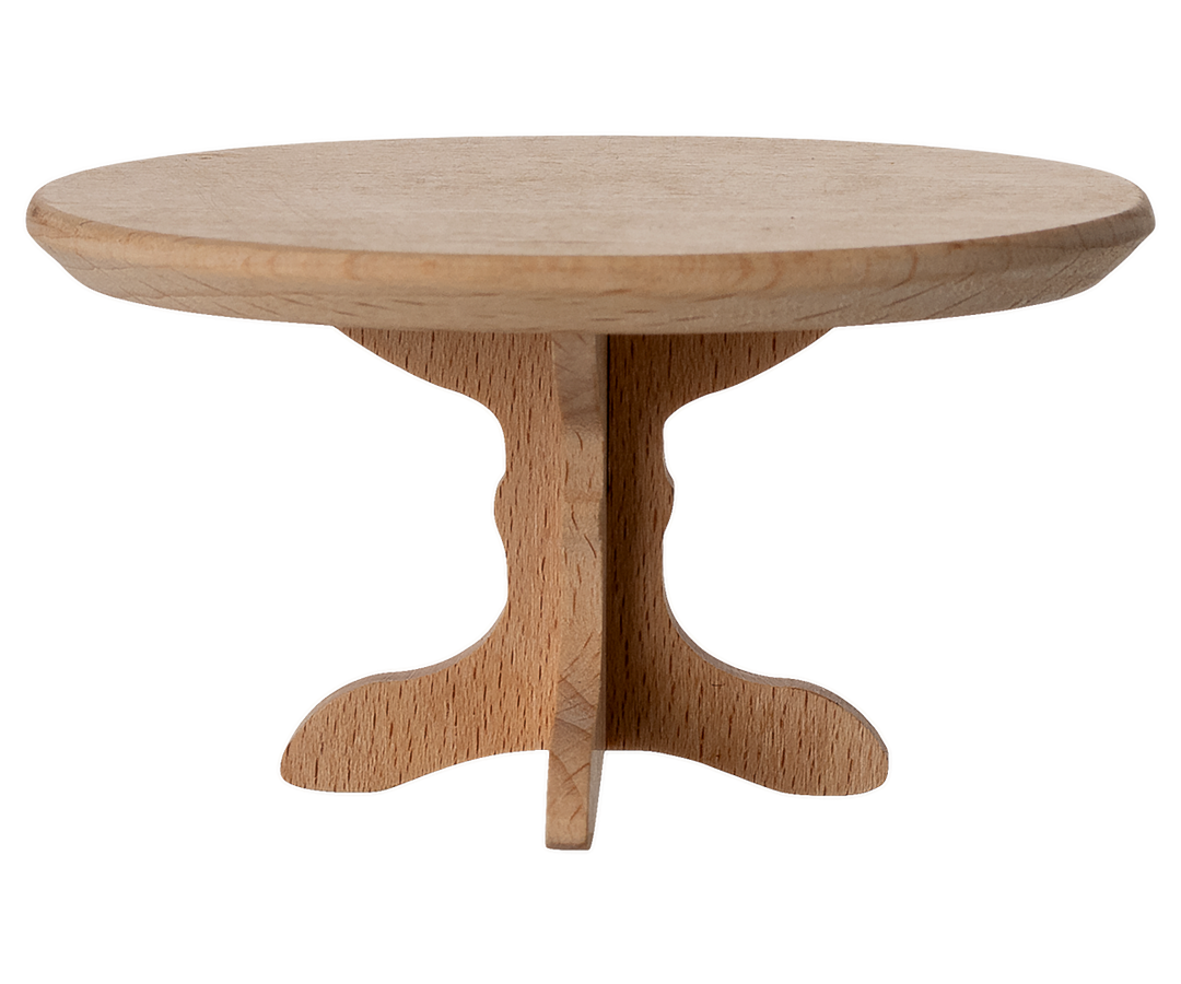 Maileg Miniature Mouse Oval Coffee Table – Natural