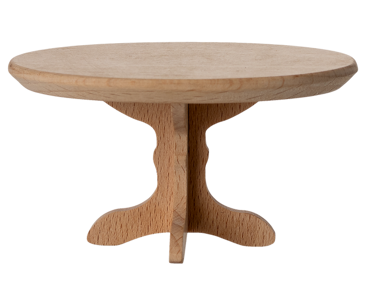 Maileg Miniature Mouse Oval Coffee Table – Natural
