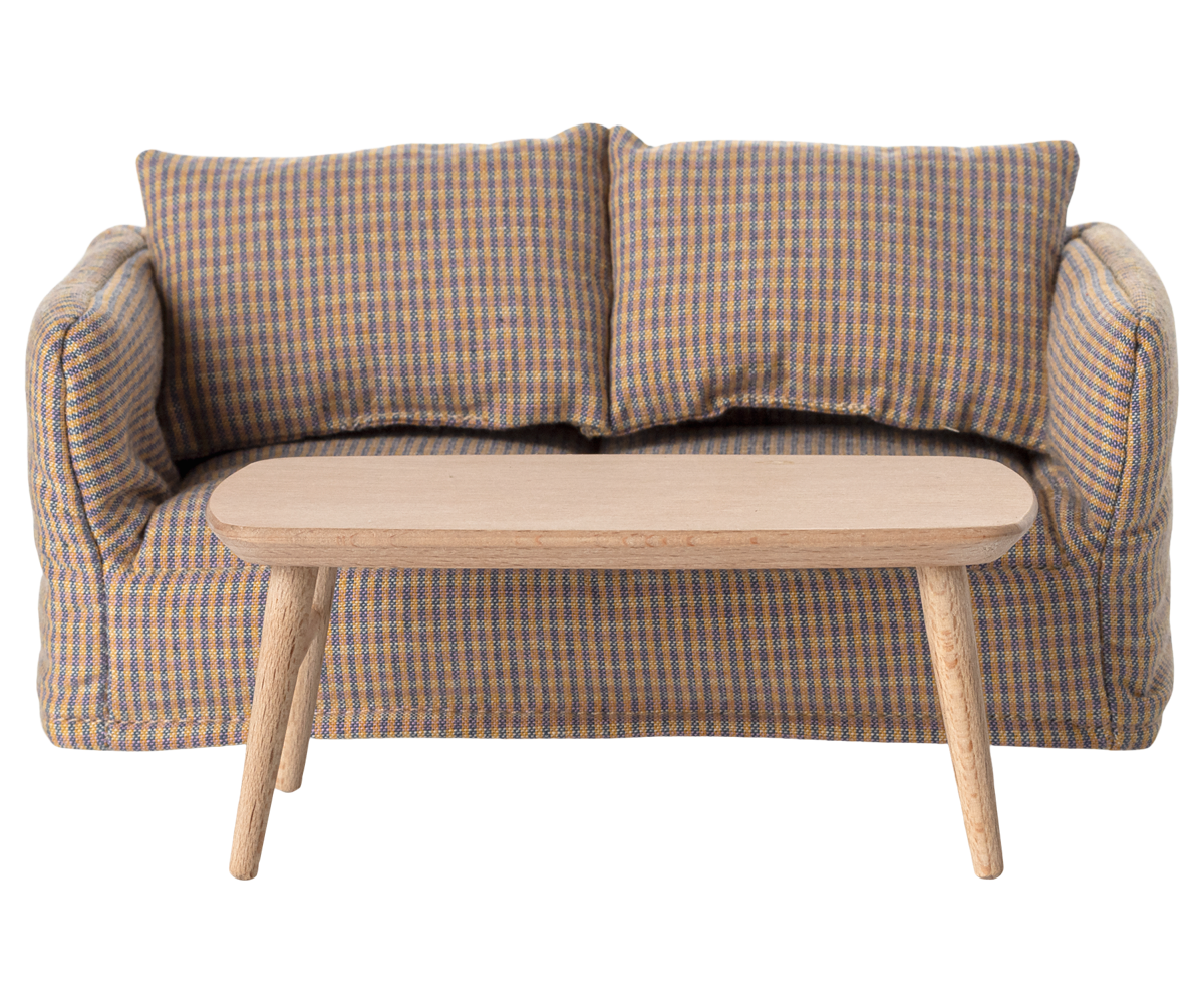 Maileg Miniature Mouse Coffee Table – Natural