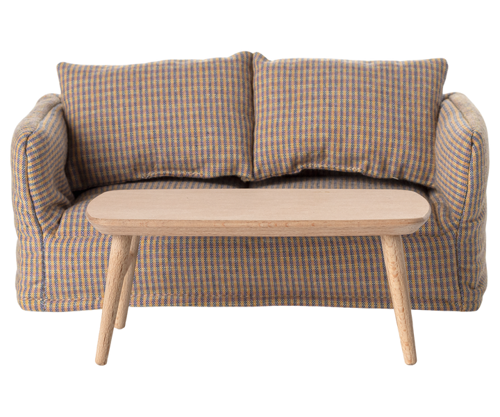 Maileg Miniature Mouse Coffee Table – Natural