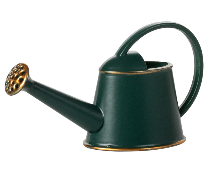 Maileg Miniature Mouse Watering Can – Dark Green