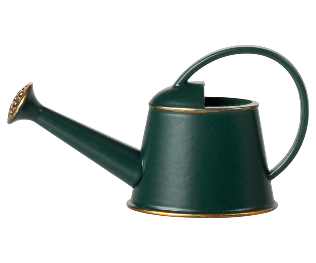 Maileg Miniature Mouse Watering Can – Dark Green