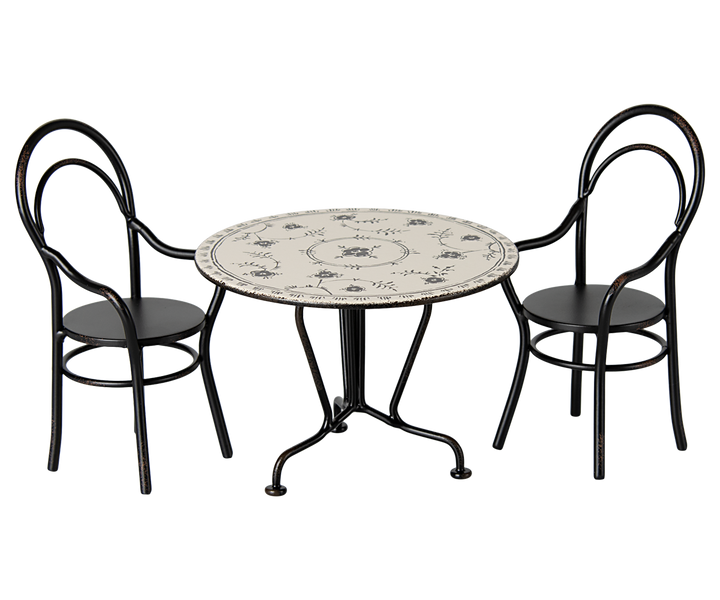 Maileg Miniature Mouse Dining Table &amp; Chairs Set