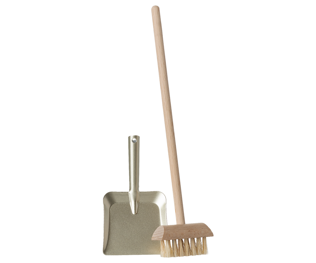 Maileg Miniature Mouse Broom Set