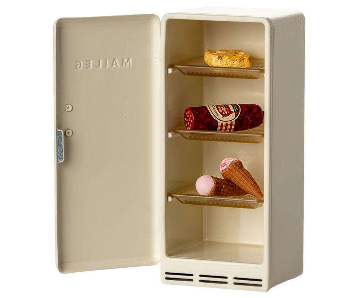Maileg Miniature Mouse Fridge – Off White