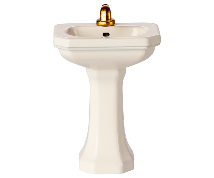 Maileg Miniature Mouse Bathroom Sink – Off White