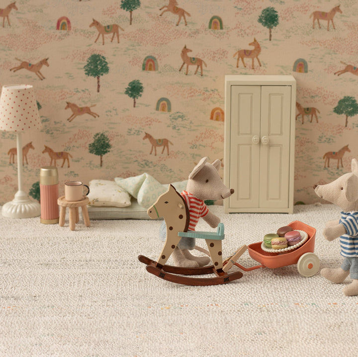 Maileg Miniature Mouse Vintage Floor Lamp – Sand