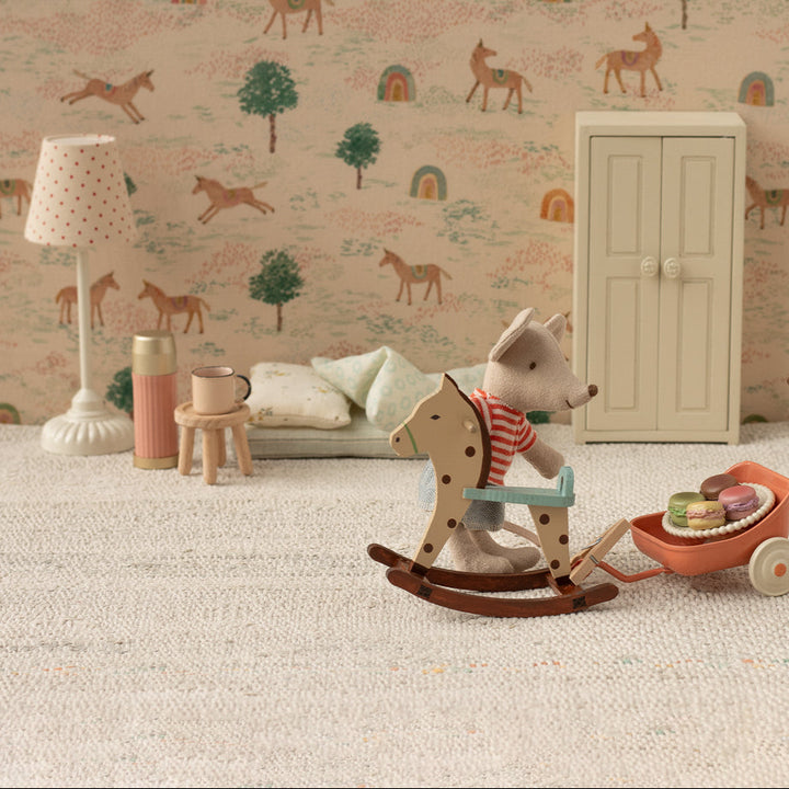 Maileg Miniature Mouse Floor Lamp – Mint