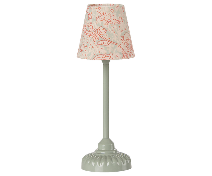 Maileg Miniature Mouse Floor Lamp – Mint