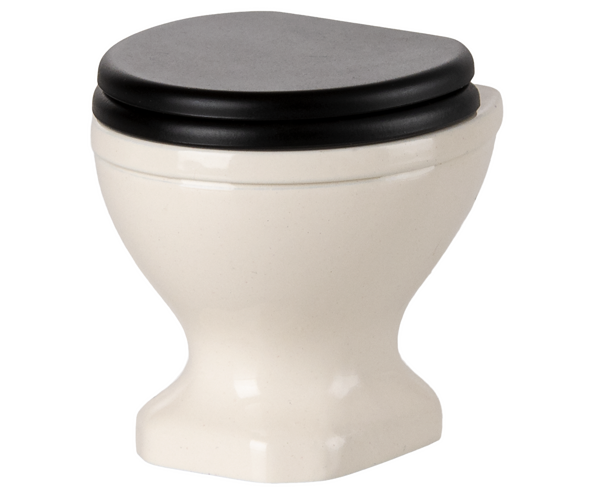 Maileg Miniature Mouse Tiny Toilet – Off White