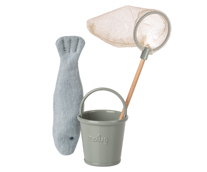 Maileg Miniature Mouse Fishing Set