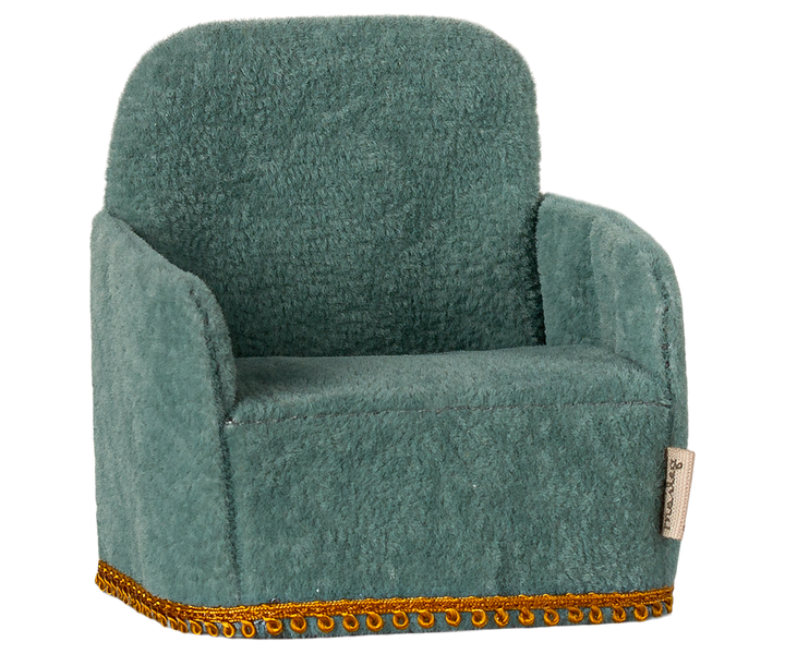 Maileg Miniature Mouse Folding Chair – Mint