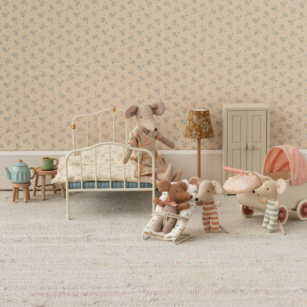 Maileg Miniature Mouse Babysitter – Multi Dots