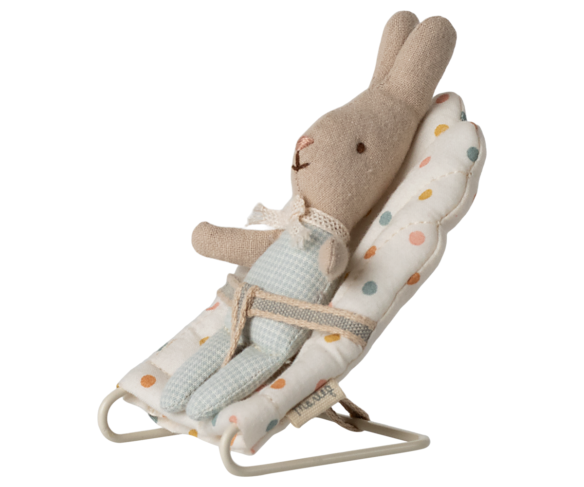 Maileg Miniature Mouse Babysitter – Multi Dots