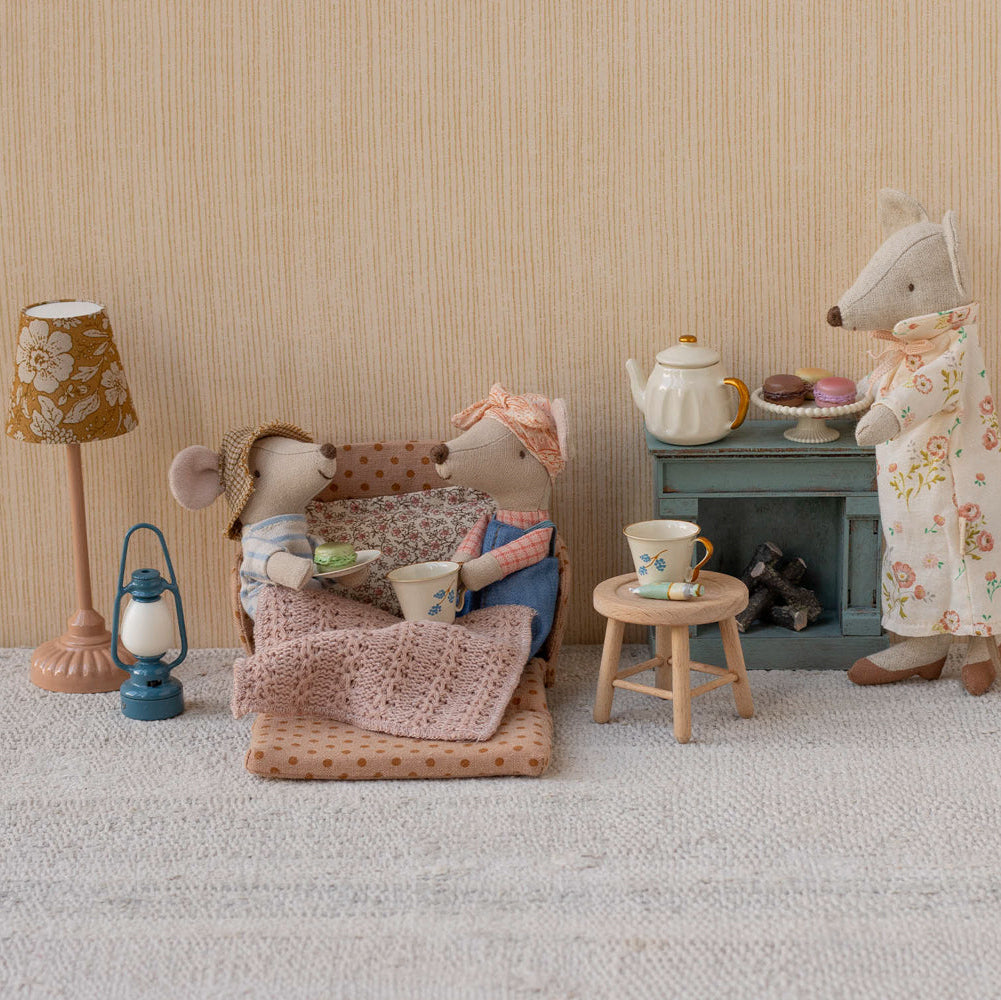 Maileg Miniature Mouse Sofa Bed – Dots