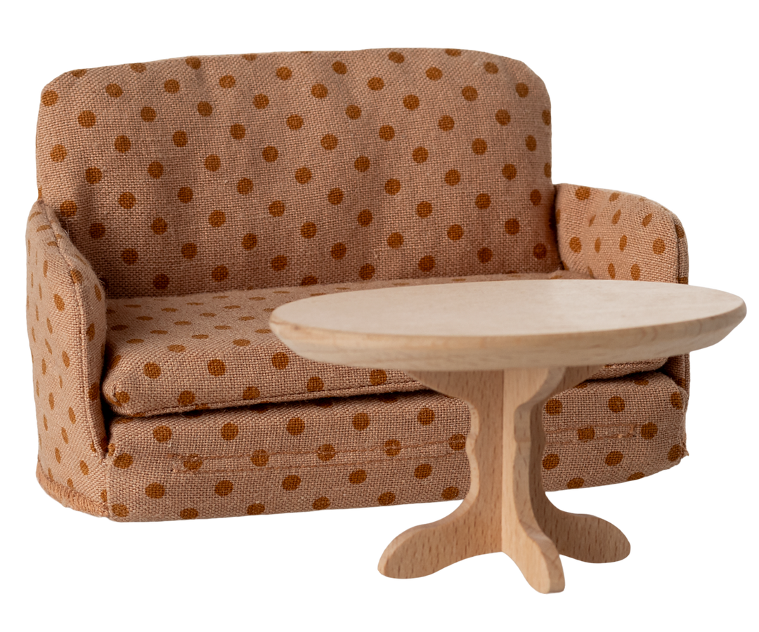 Maileg Miniature Mouse Sofa Bed – Dots