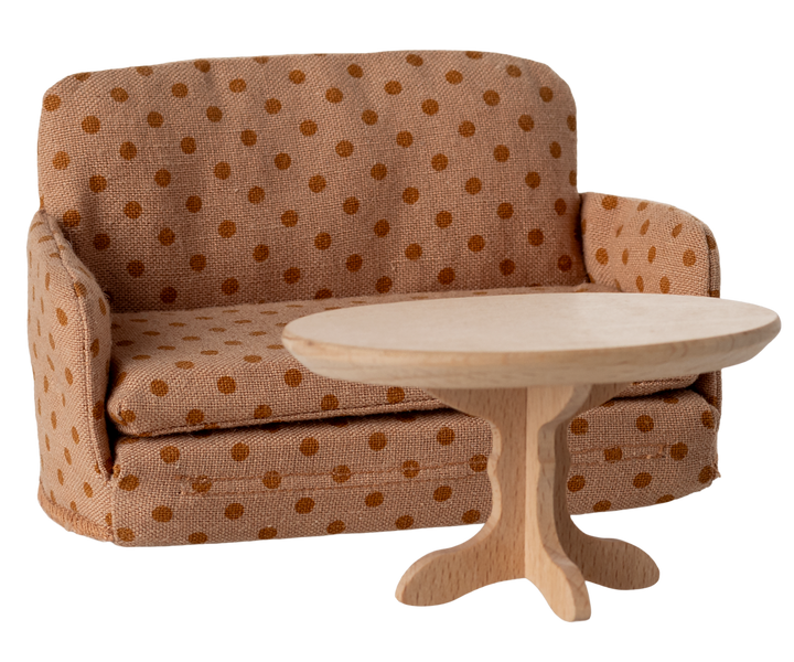 Maileg Miniature Mouse Sofa Bed – Dots