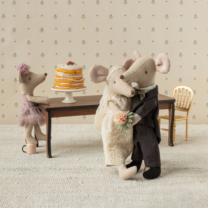 Maileg Miniature Mouse Long Dining Table
