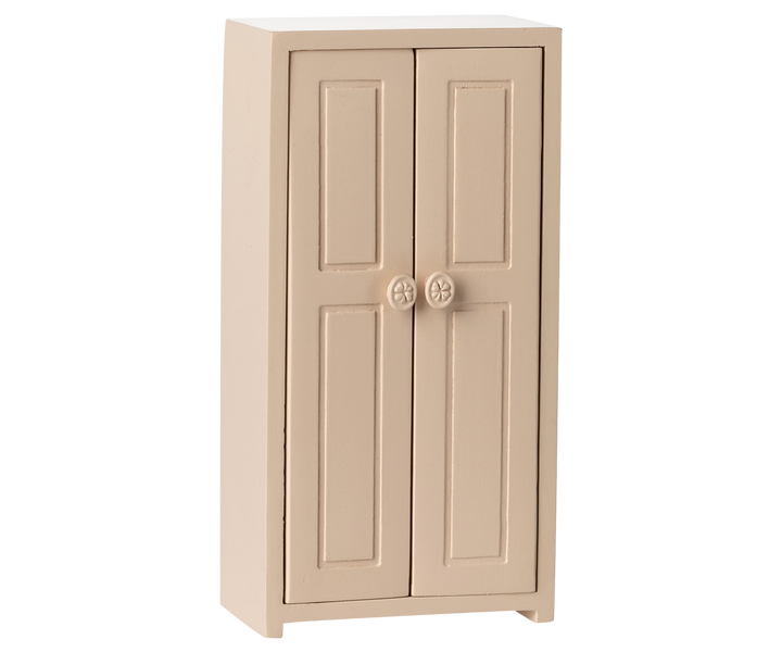 Maileg Miniature Mouse Wooden Closet – Light Rose