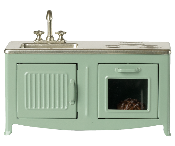 Maileg Miniature Mouse Kitchen – Mint