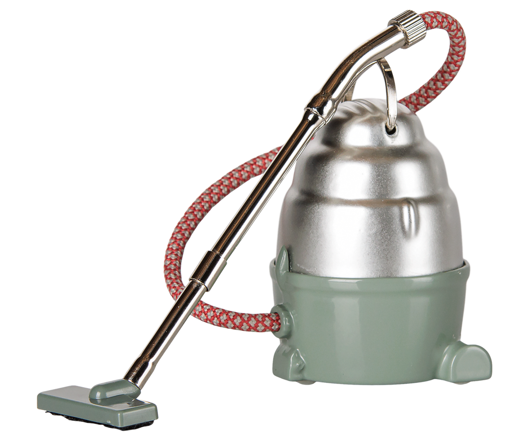Maileg Miniature Mouse Vacuum Cleaner – Dark Mint