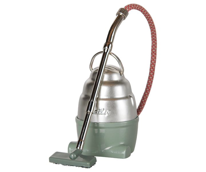 Maileg Miniature Mouse Vacuum Cleaner – Dark Mint