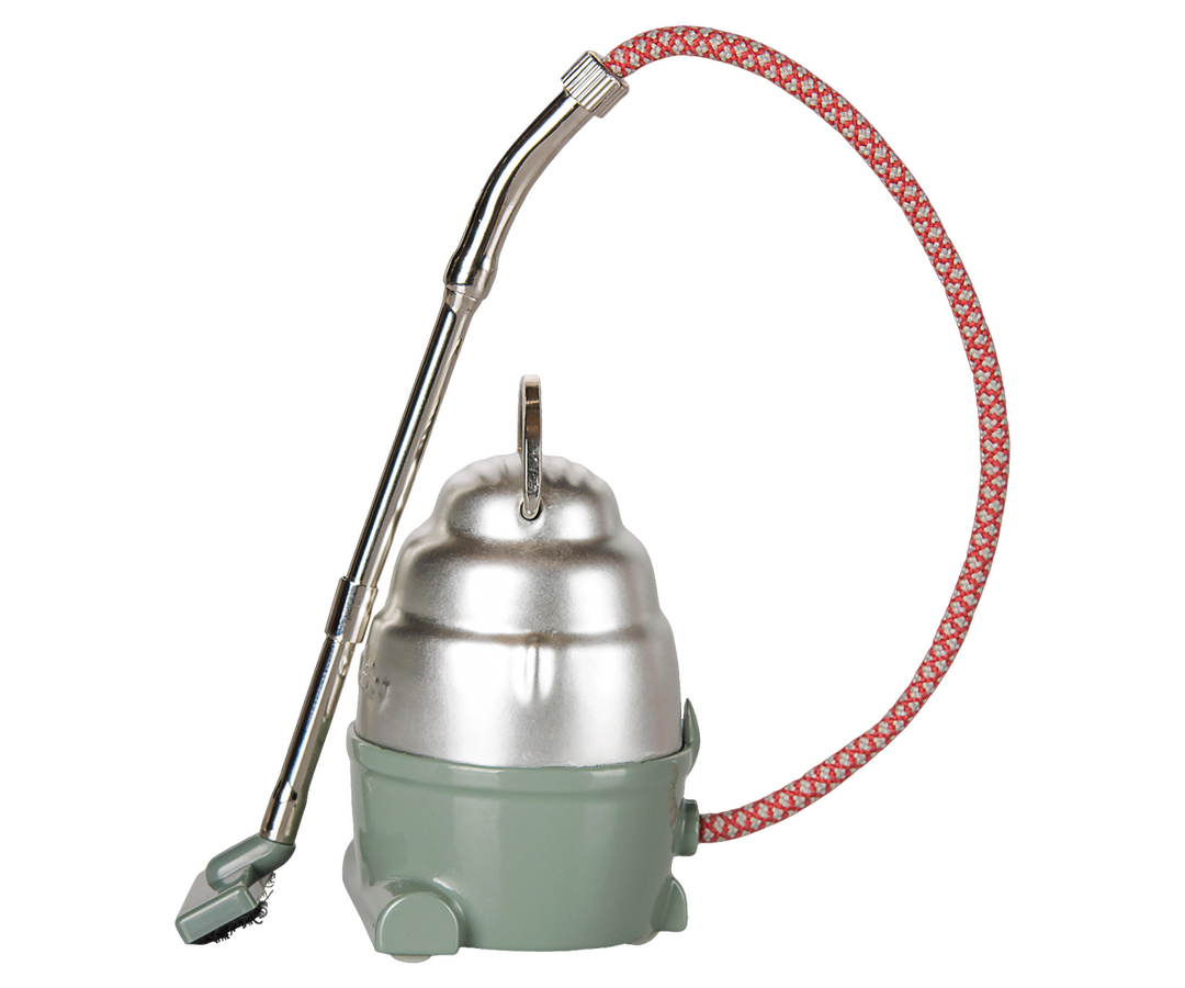Maileg Miniature Mouse Vacuum Cleaner – Dark Mint