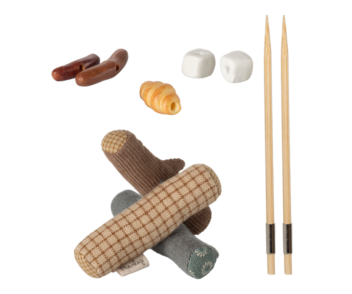 Maileg Miniature Mouse Bonfire Accessories