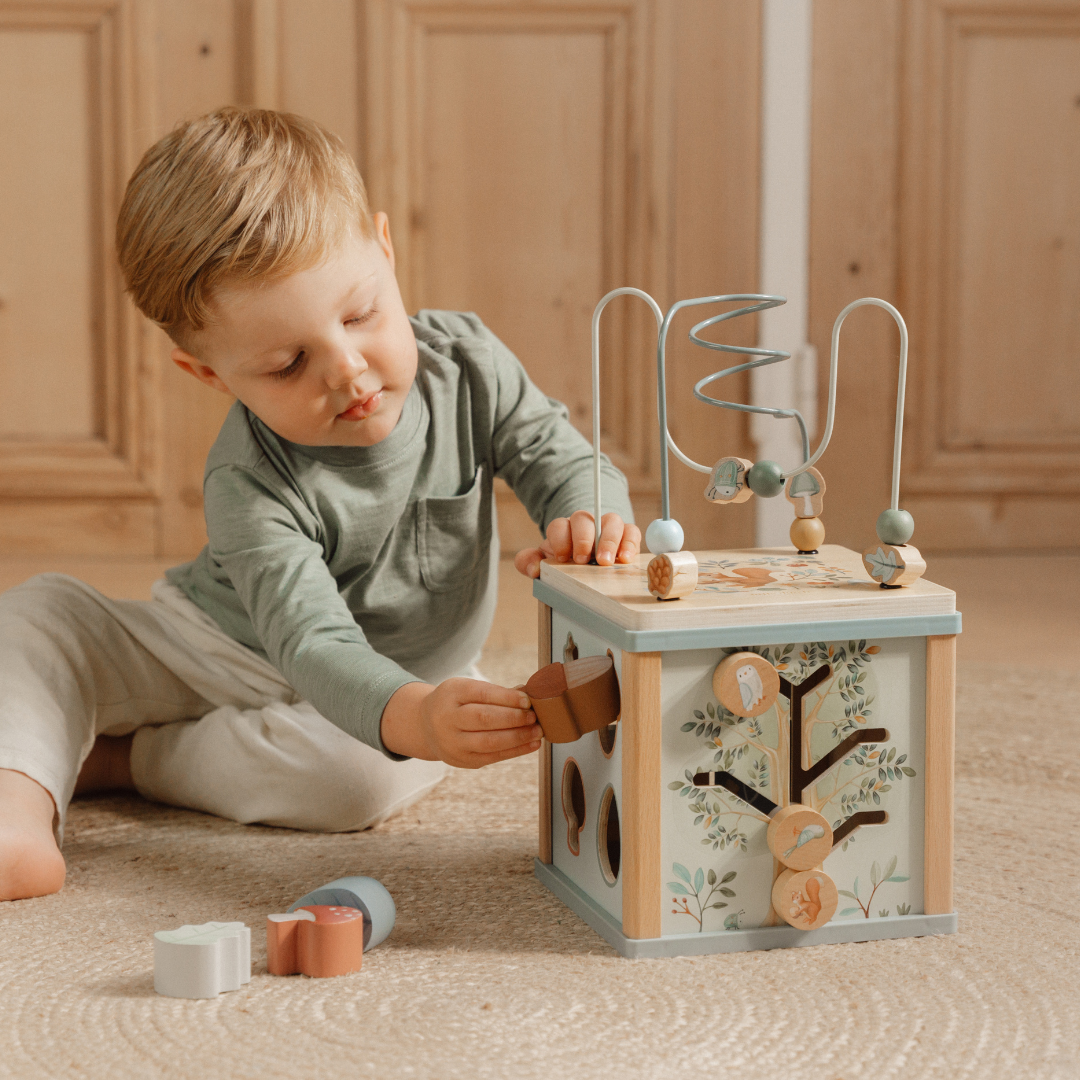 Little Dutch Activity Cube – Forest Friends