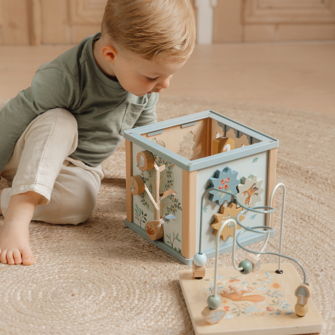 Little Dutch Activity Cube – Forest Friends