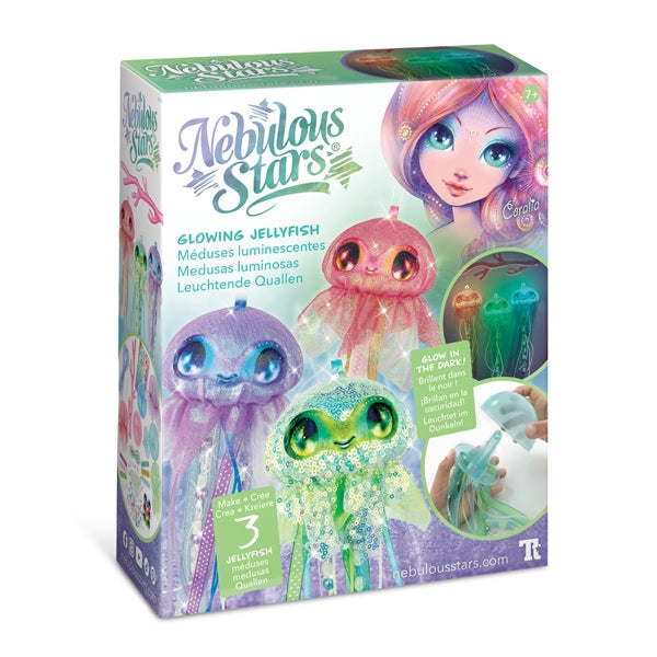 Nebulous Stars Glowing Jellyfish