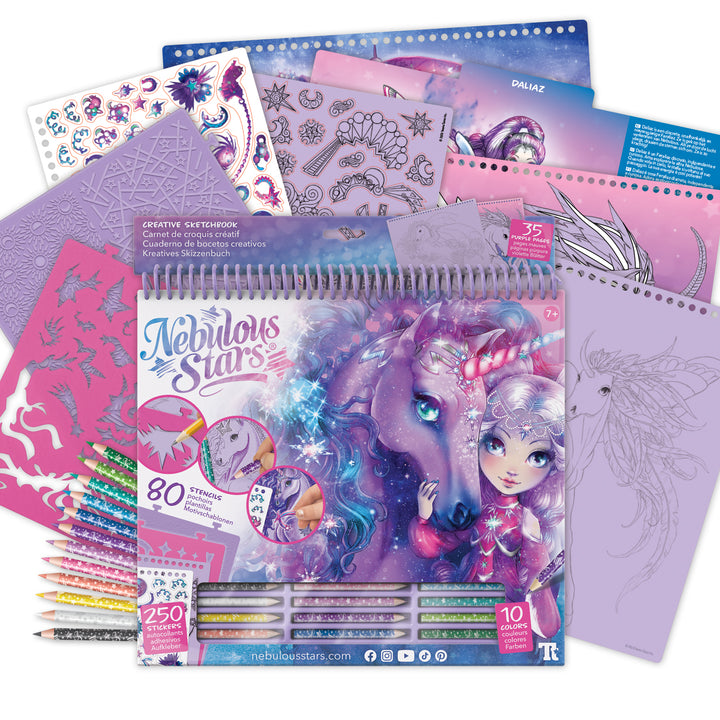 Nebulous Stars Creative Sketchbook – Firiaz &amp; Daliaz