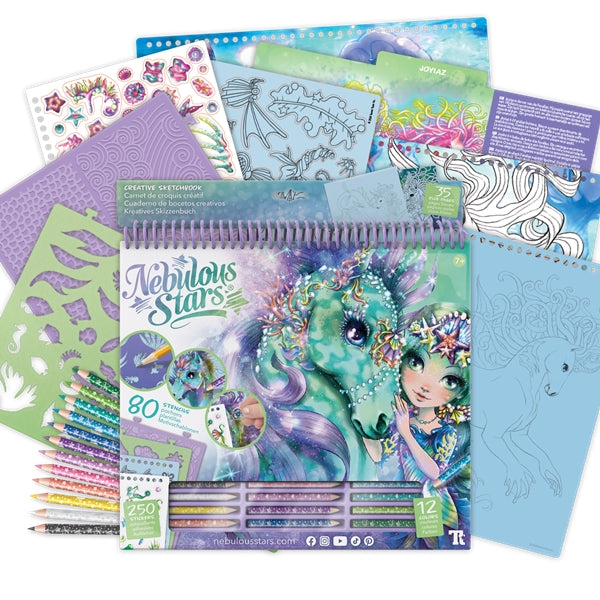 Nebulous Stars Creative Sketchbook – Ariaz &amp; Joyiaz