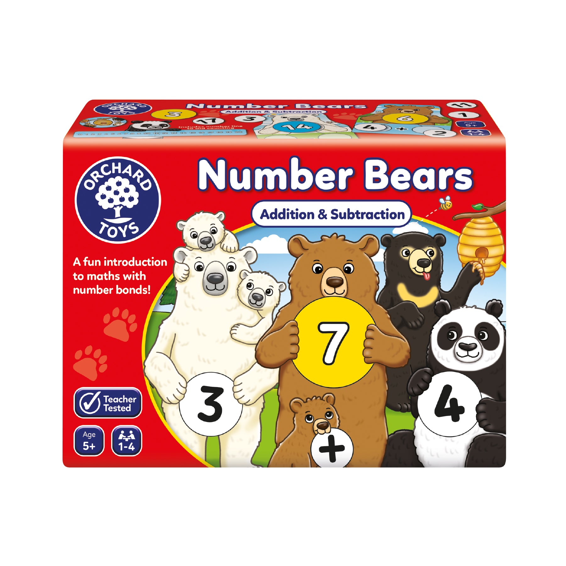 Orchard Toys Number Bears Game (Addition & Subtraction)