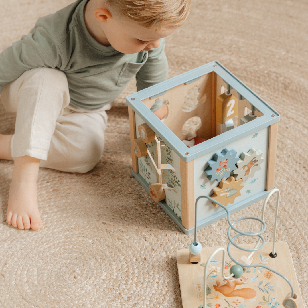 Little Dutch Activity Cube – Forest Friends