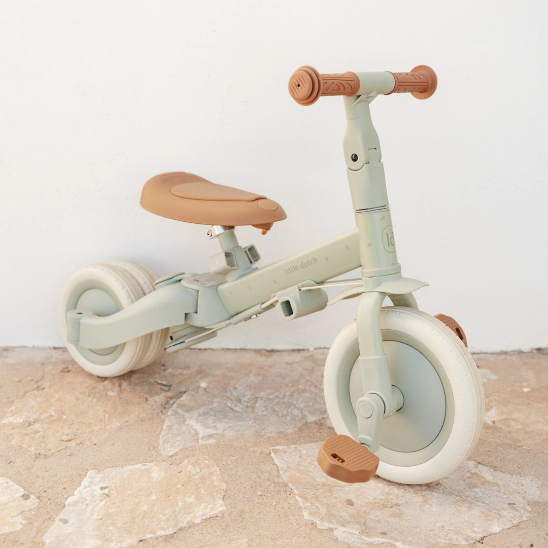 Little Dutch 4-in-1 Tricycle – Green Leaf