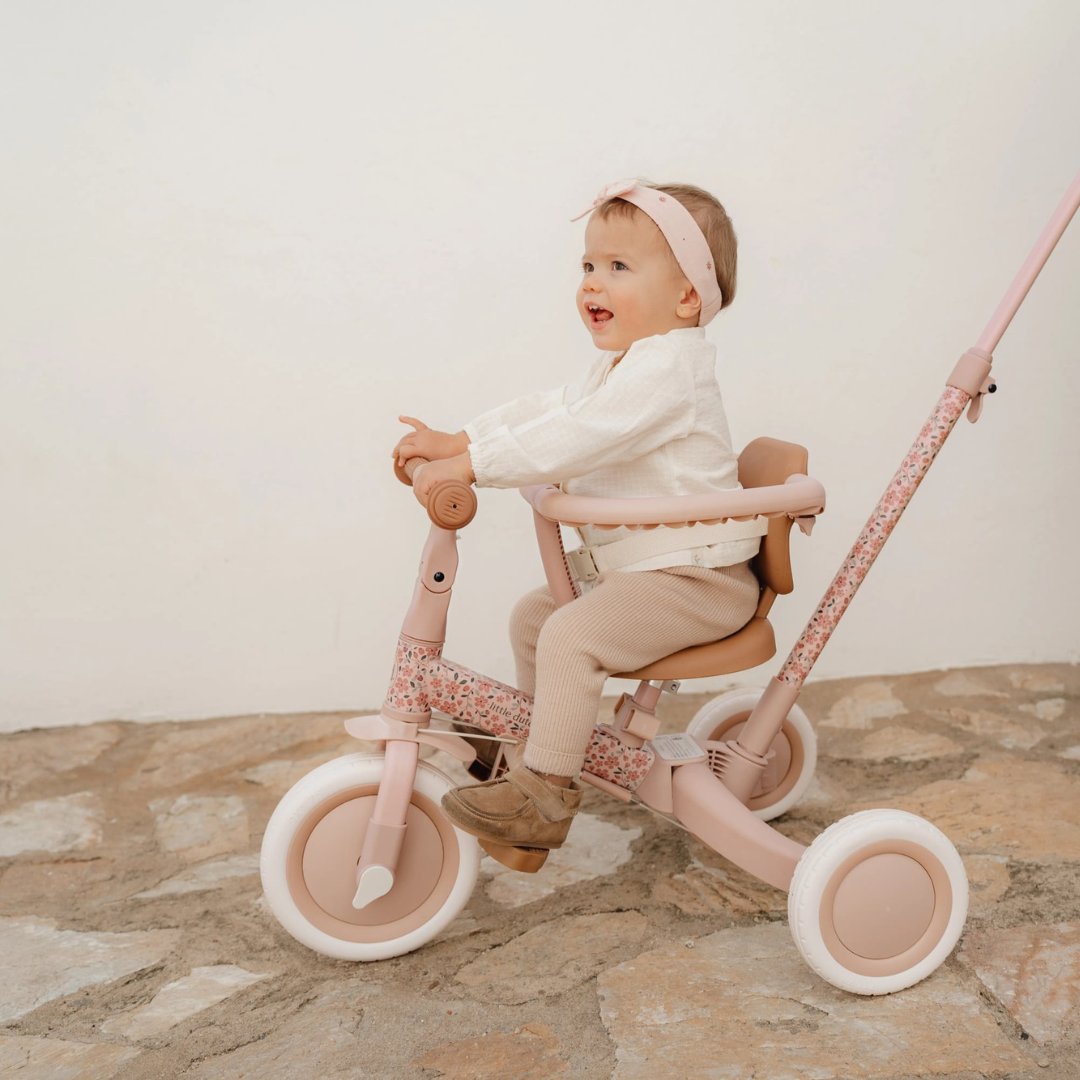 Little Dutch 4-in-1 Tricycle – Fairy Floral