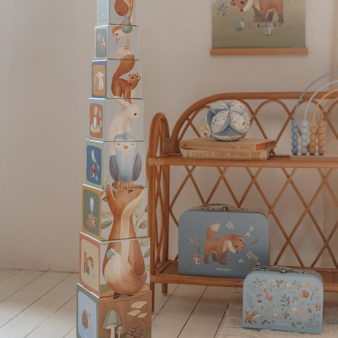 Little Dutch Stacking Blocks – Forest Friends