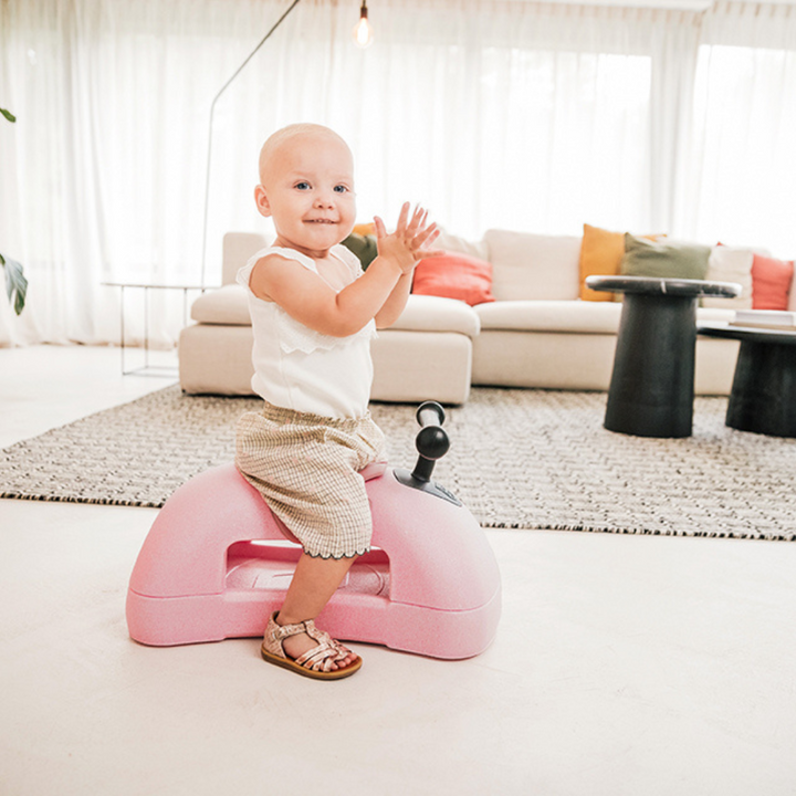 Scoot And Ride My First 3-in-1 Baby Walker &amp; Ride-On – Rose