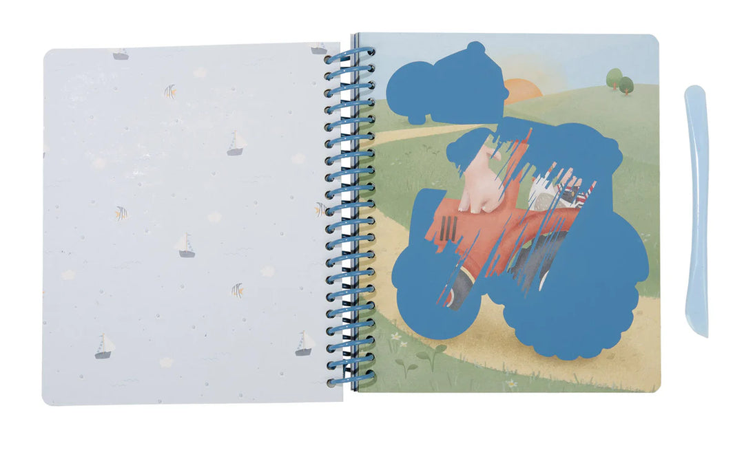 Little Dutch Scratch &amp; Sketch Book – Jim &amp; Friends