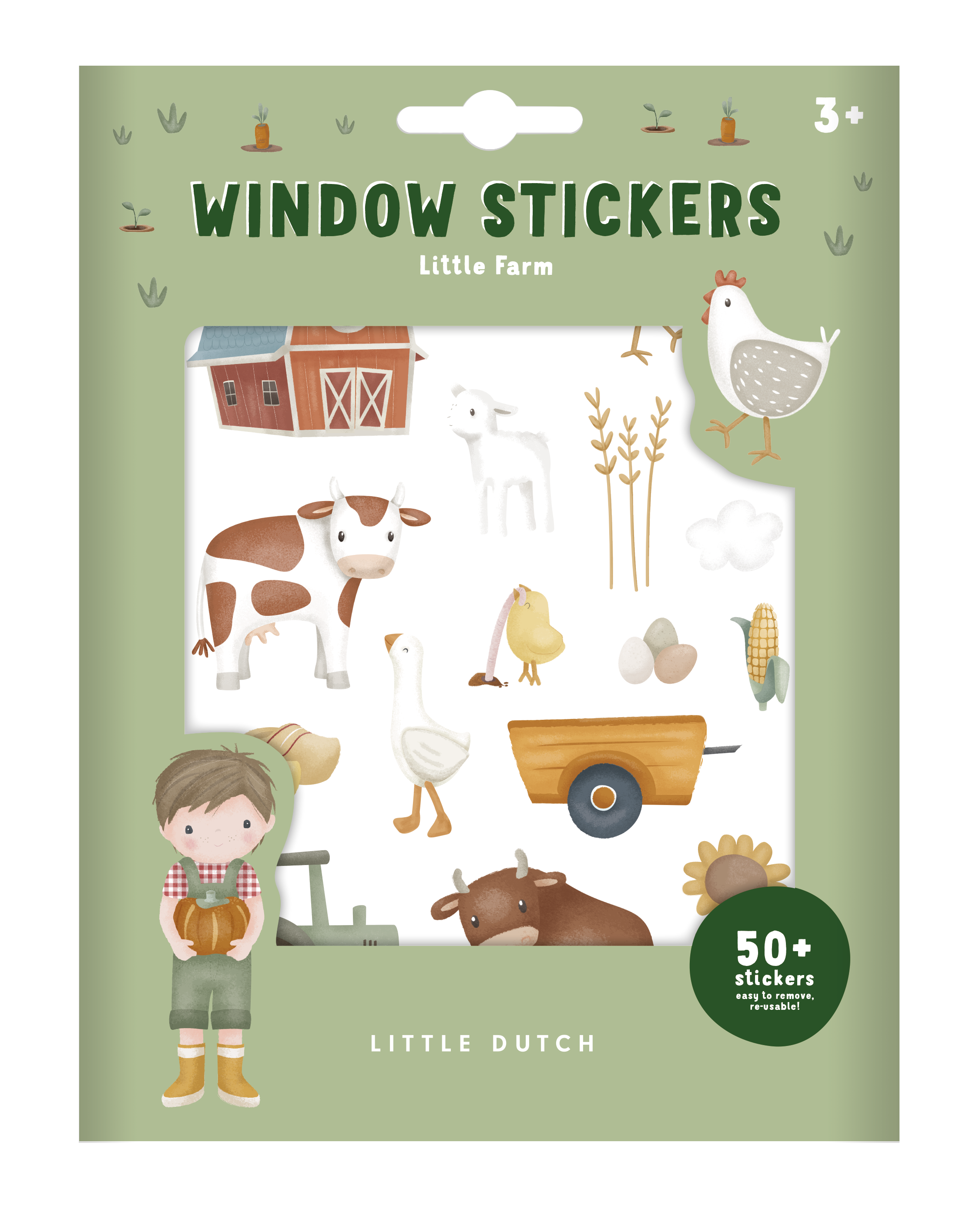Little Dutch Reusable Stickers – Little Farm