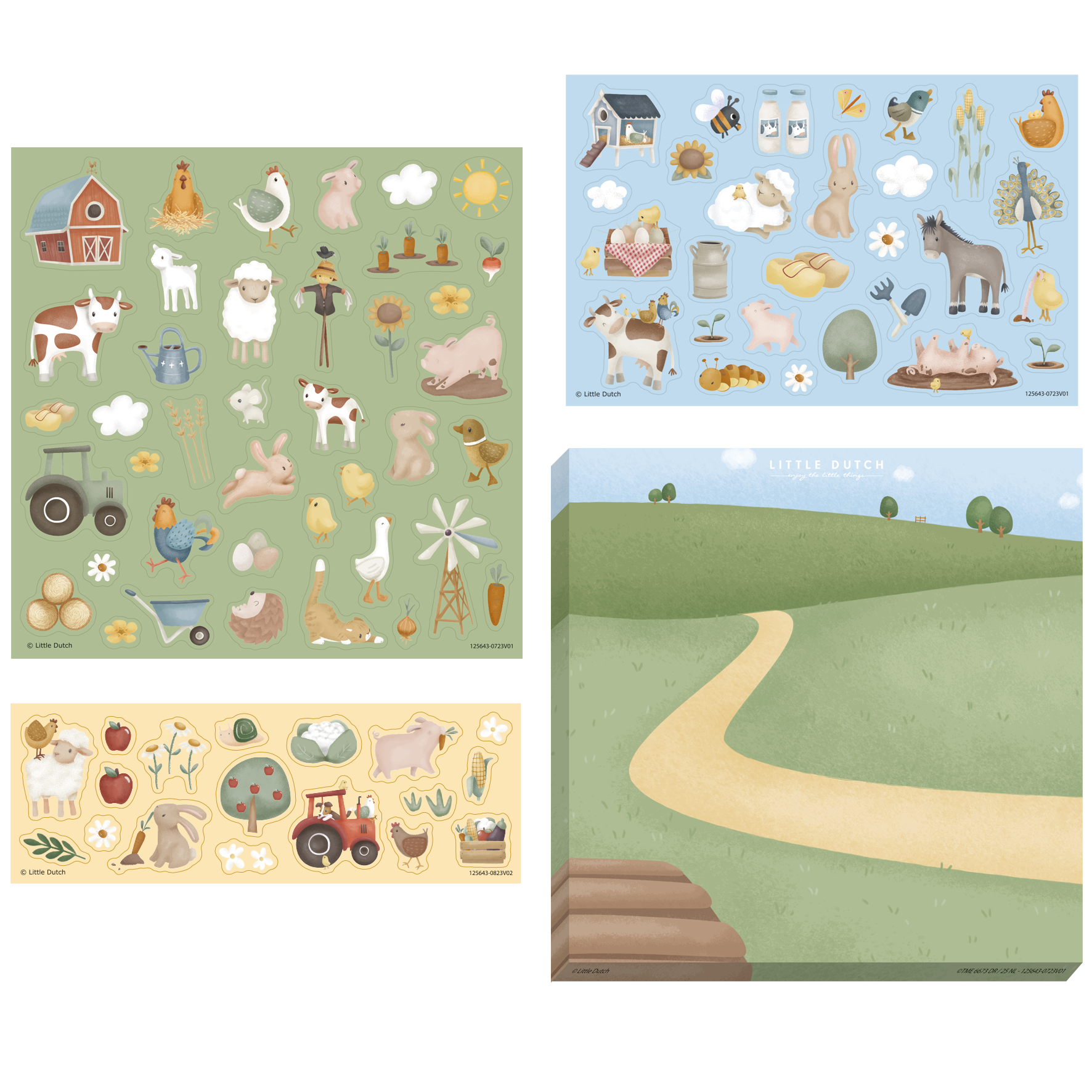 Little Dutch Sticker Set – Little Farm