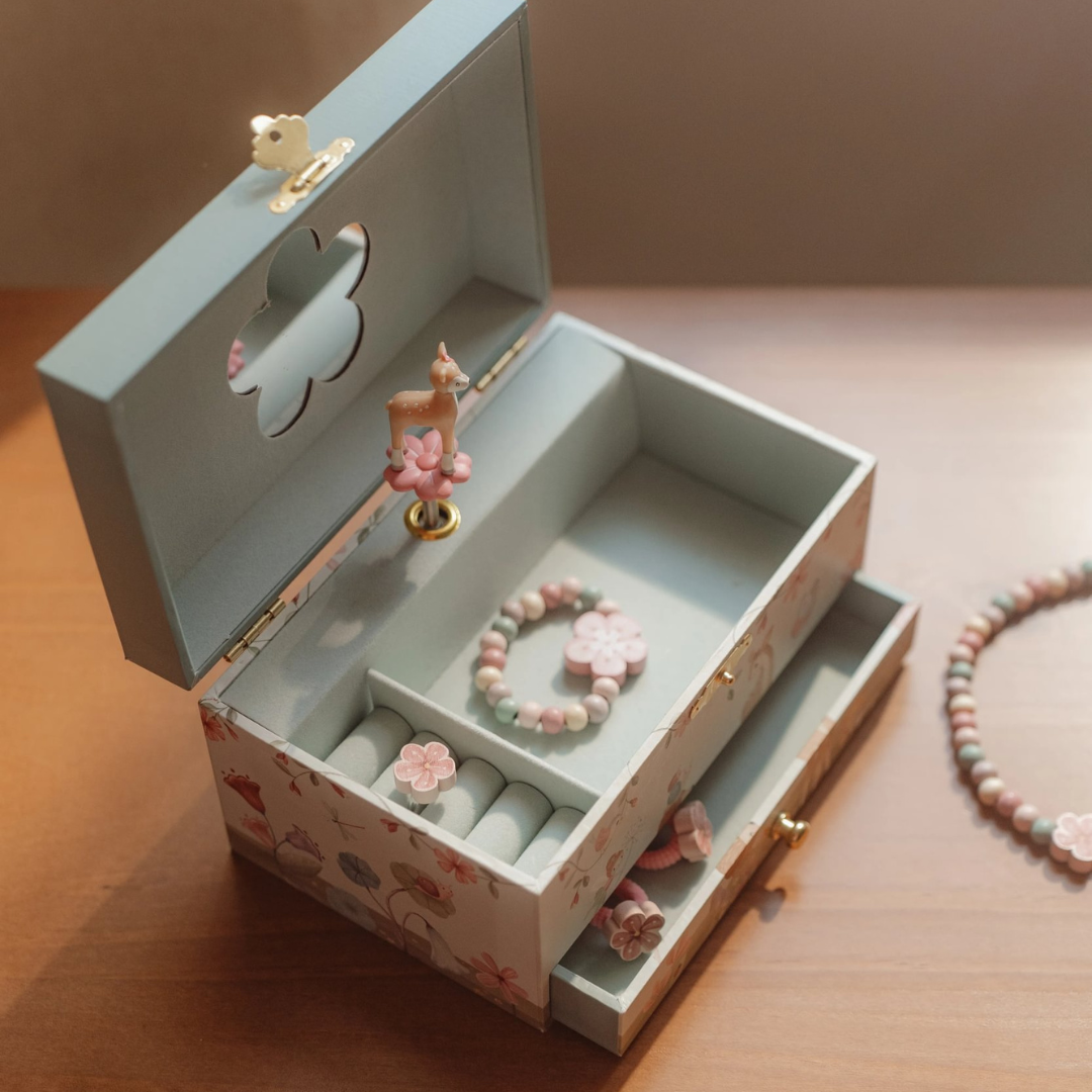 Little Dutch Musical Deer Jewellery Box – Fairy Garden