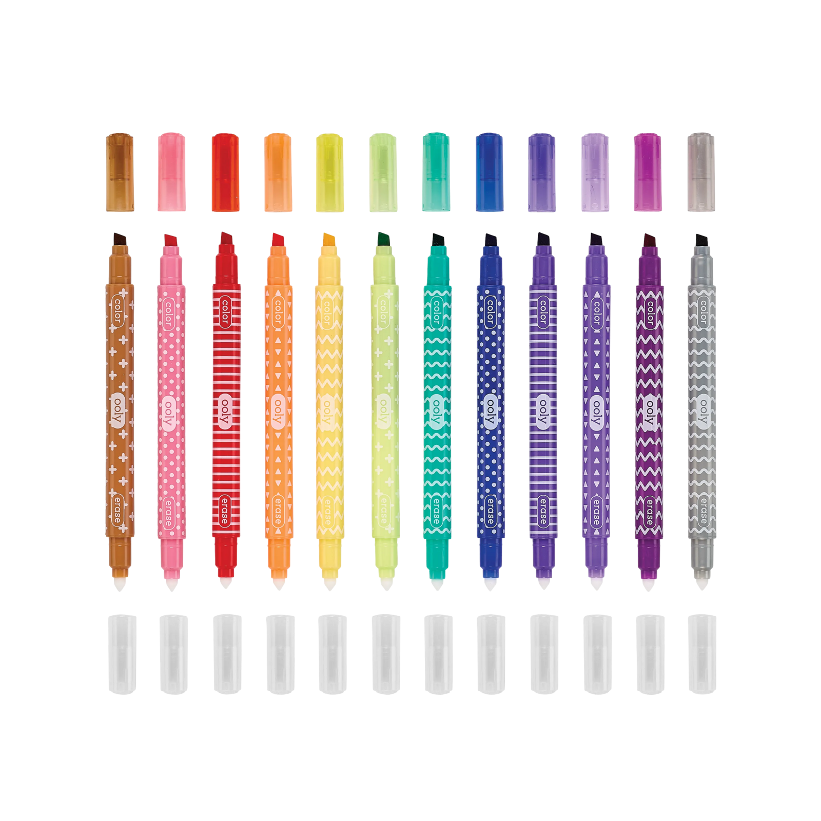 OOLY Make No Mistake! Erasable Markers (Set of 12)