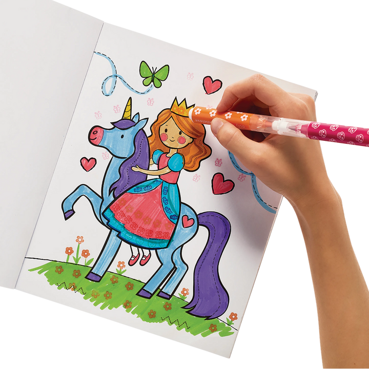 OOLY Stampables Double-Ended Washable Stamp &amp; Brush Markers (Set of 18)